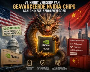 Chinese draak verzwelgt Amerikaanse H200-chips