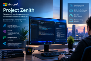 Project Zenith: Windows 11 maakt lokale AI tot een volwaardige ontwikkelomgeving